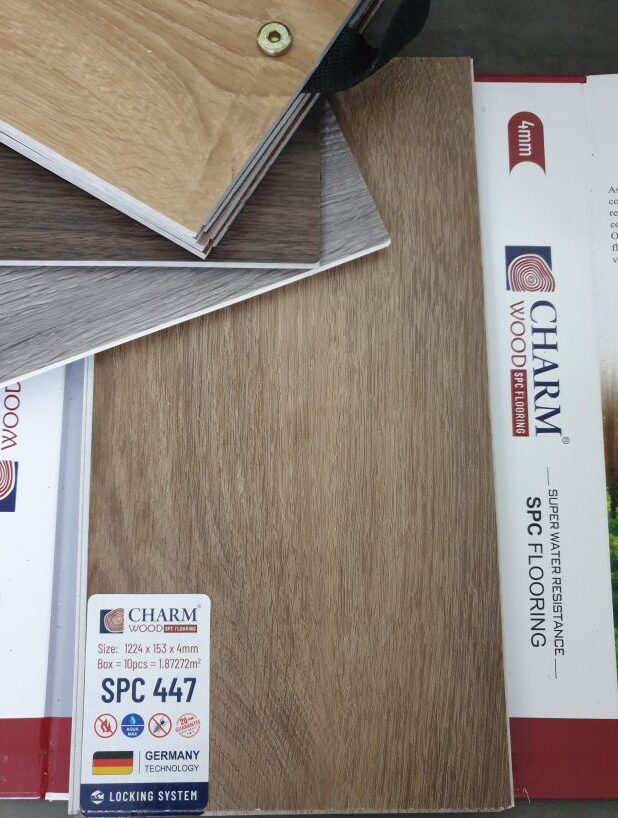 Sàn nhựa Charm Wood 4mm 6mm